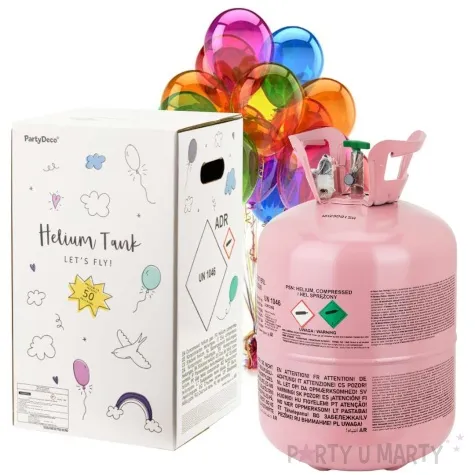 butla jednorazowa z helem classic 50 partydeco