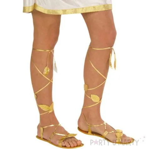 buty sandaly rzymskie zlote widmann