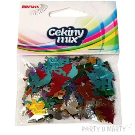 cekiny boze narodzenie mix 15g brewis