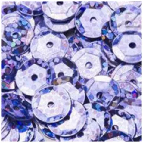 cekiny classic holo fioletowe jasne 8 mm 10 g brewis