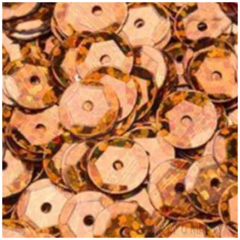 cekiny classic holo miedziane 8 mm 10 g brewis