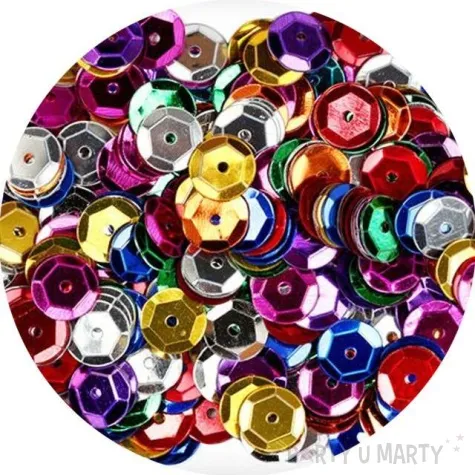 cekiny classic holo mix 9 mm 14 g titanum