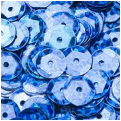 cekiny classic holo niebieskie 6 mm 10 g brewis