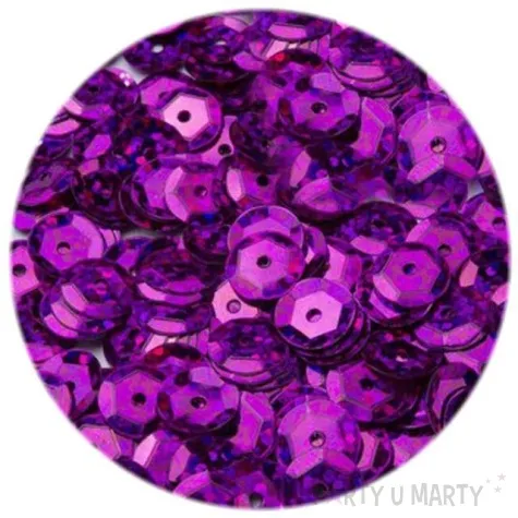 cekiny classic holo purpurowe 8 mm 12 g czakos