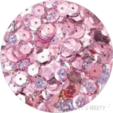 cekiny classic holo rozowe jasne 8 mm 10 g aliga