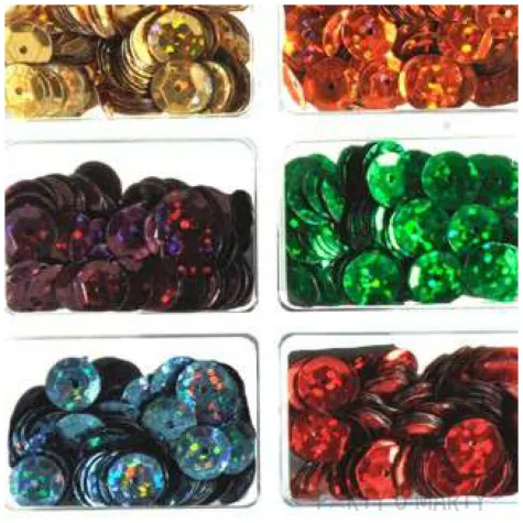 cekiny classic holograficzne box mix aliga