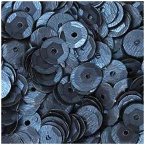 cekiny classic mat czarne 7 mm 10 g titanum