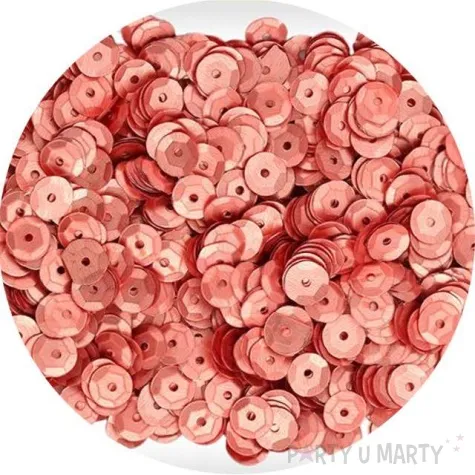 cekiny classic mat rozowe zloto 7 mm 10 g titanum