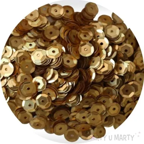 cekiny classic mat zlote 7 mm 10 g titanum