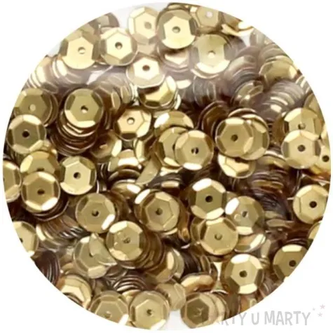 cekiny classic matowe piaskowe 6 mm brewis 10 g