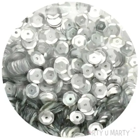 cekiny classic matowe srebrne 6 mm brewis 10 g