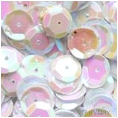 cekiny classic metalic biale 8 mm 10 g aliga