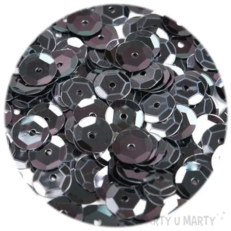 cekiny classic metalic czarne 8 mm 12 g czakos