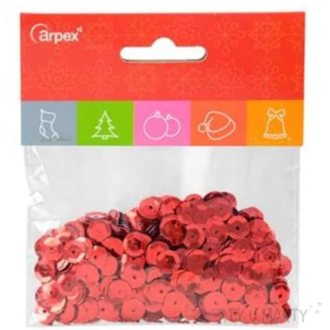 cekiny classic metalic czerwone 9 mm 15 g arpex