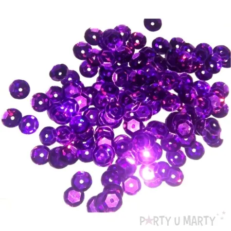 cekiny classic metalic fioletowe 8 mm 10 g aliga