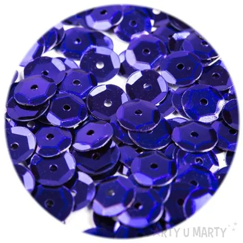 cekiny classic metalic granatowe nocne 8 mm 12 g czakos