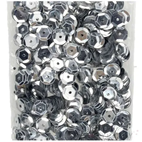 cekiny classic metalic srebrny 8 mm 10 g brewis