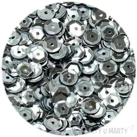 cekiny classic metalic srebrny 8 mm 10 g brewis