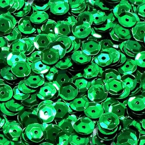 cekiny classic metalic zielone 6 mm 15 g dekoracjepolska