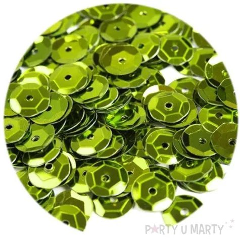 cekiny classic metalic zielone jabluszko 6 mm 12 g czakos