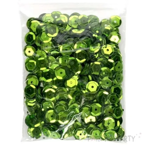 cekiny classic metalic zielony jasny 8 mm 10 g brewis