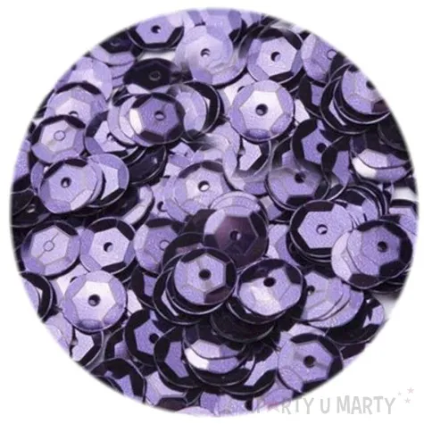 cekiny classic metalik fioletowy 6mm brewis 10g