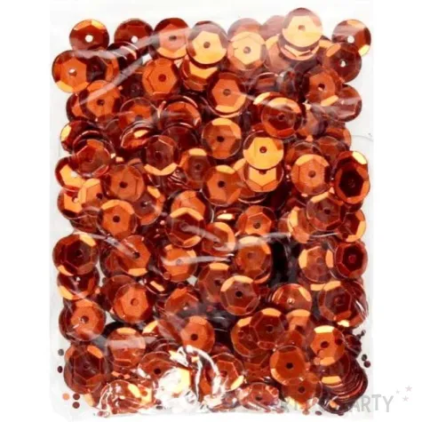 cekiny classic metalik miedziany 6mm brewis 10g