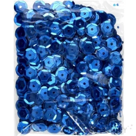 cekiny classic metalik niebieski 6mm brewis 10g