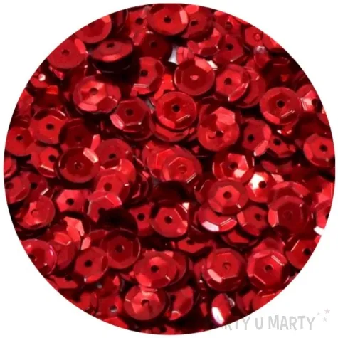 cekiny classic metallic czerwone mix aliga