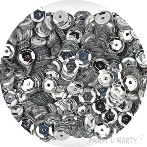 cekiny classic metallic srebrne 7 mm 14 g titanum