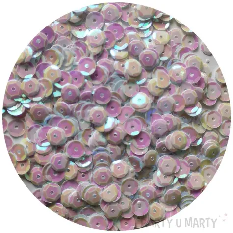 cekiny classic opalizujace bialy 6mm 10g