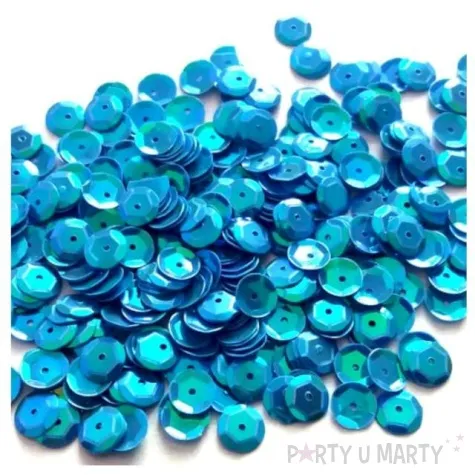 cekiny classic opalizujace niebieski 8 mm 10 g brewis