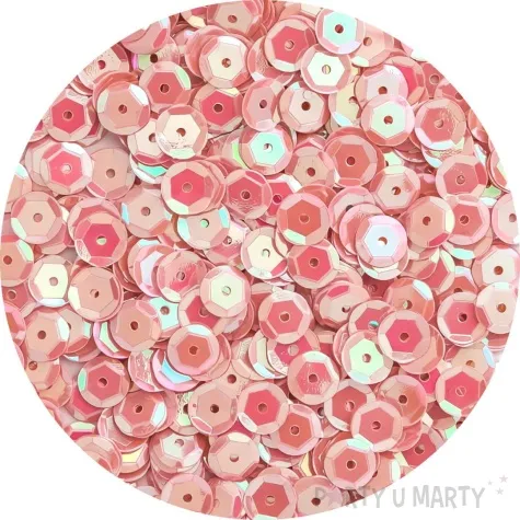 cekiny classic opalizujace rozowy 8 mm 10 g brewis