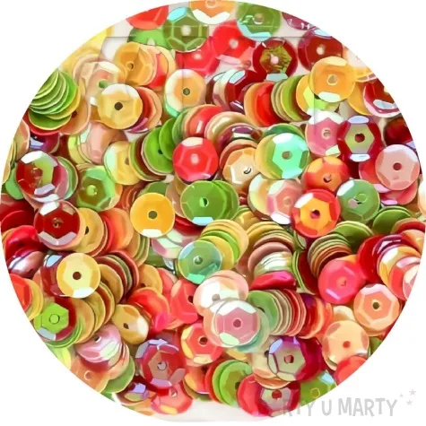 cekiny classic opalizujace teczowy 8 mm brewis