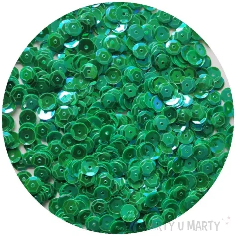 cekiny classic opalizujace zielony brewis 6mm 10g