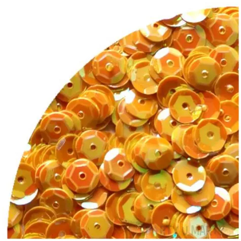 cekiny classic opalizujace zolty 6mm 10g