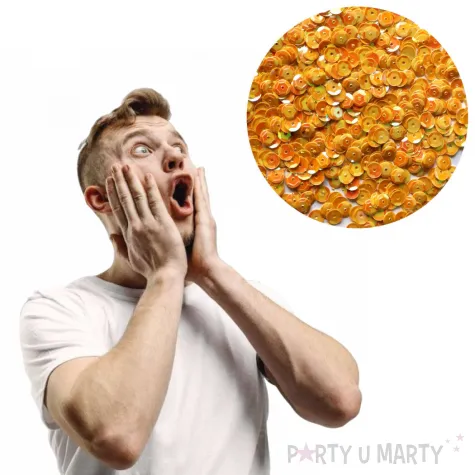 cekiny classic opalizujace zolty 6mm 10g