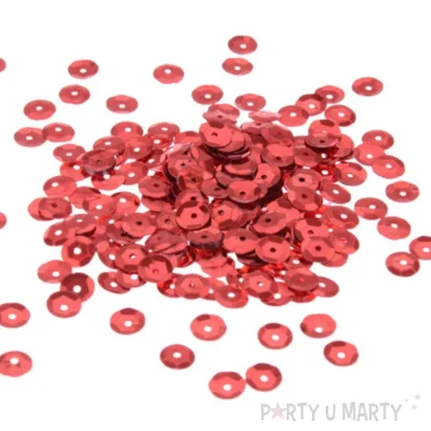 cekiny classic pastel czerwony 8 mm 15 g arpex