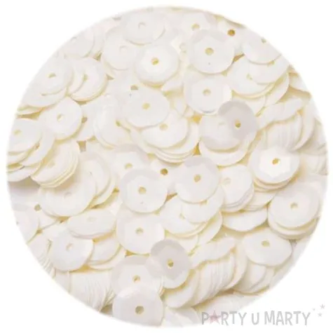 cekiny classic pastel ecru 8 mm 12 g czakos