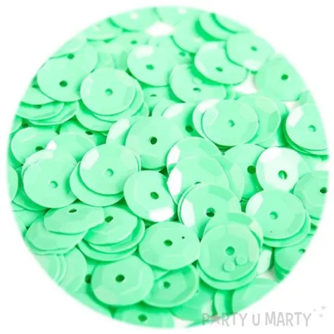 cekiny classic pastel mietowe 8 mm 12 g czakos