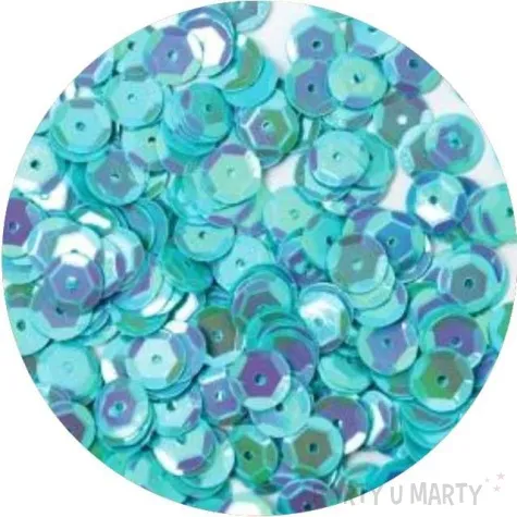 cekiny classic pastel niebieskie jasne 8 mm 10 g aliga