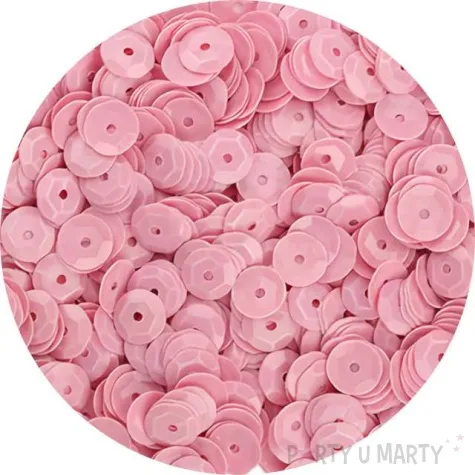 cekiny classic pastel rozowe 7 mm 10 g titanum