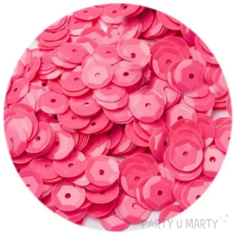 cekiny classic pastel rozowe eleganckie 6 mm 12 g czakos