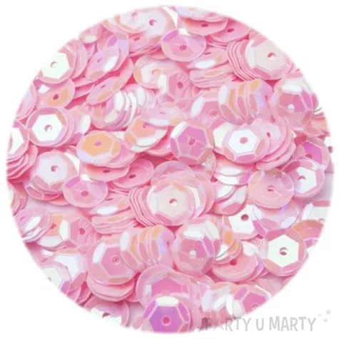 cekiny classic pastel rozowe jasne 8 mm 12 g czakos