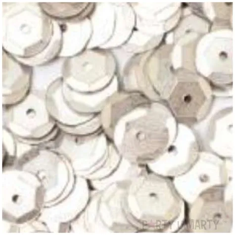 cekiny classic pastel srebrne 8 mm 10 g aliga