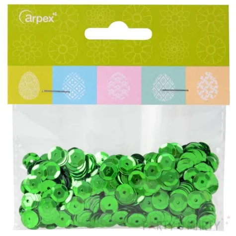 cekiny classic pastel zielony 8 mm 15 g arpex