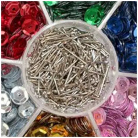 cekiny classic w pudelku mix titanum 15 mm 7 g