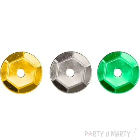 cekiny classic zestaw metalik mix 3 szt titanum