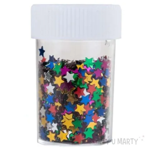 cekiny gwiazdki metalic box mix 3 mm 12 g czakos