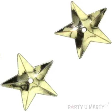 cekiny gwiazdki zloty 1 5cm 30g titanum